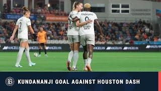 Bay FC Goal by Kundananji against Houston Dash