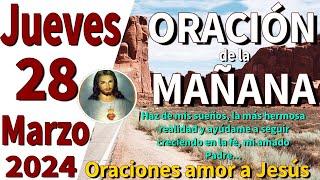 oración de la mañana del día Jueves 28 de Marzo de 2024 - Éxodo 33:14