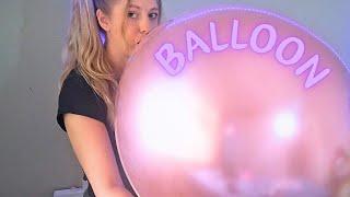 ASMR Relaxing Balloon Inflation & Deflation | 18-Inch Balloon Sounds