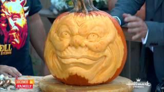 Jon Neill Halloween pumpkin carving Interview- Home & Family show