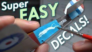 Updated: EASY Way to Remove Eduard Decal Cover Film! | Quick Guide