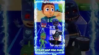 PJ Masks - CatBoy  Night Ninja X Dance Song Tiles Hop EDM Rush #shorts