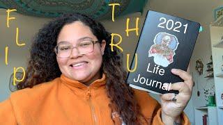 ~2021 Life Journal Flip Through~