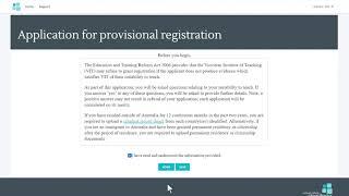 How to apply for a further grant of provisional registration