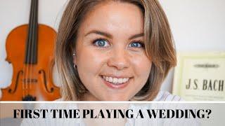 WHAT TO DO AT YOUR FIRST WEDDING GIG - Pro-musician's advice on how to succeed.