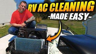 RV AC Coil & Filter Cleaning -  Air Conditioner Maintenance Made Easy