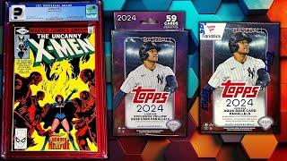 Opening Baseball Cards, Key X-Men Comic Books & Fan Mail