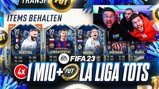 4x 1 MIO + COINS La Liga TOTS im Pack  EA GÖNNT im Pack Opening  FIFA 23