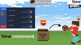 Bloxd io ADDED NEW COMMAND in SURVIVAL