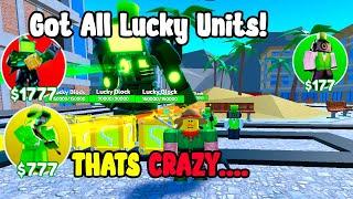 I Got All St.Patricks Units In Toilet Tower Defense Roblox!