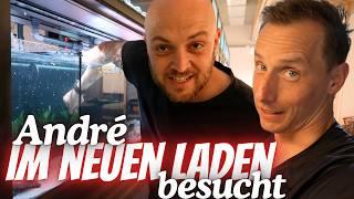 Thuringia Vlog: First stop at André @AQUAddicted on the construction site