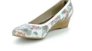 Tamaris Myrica 81 22304-20908 Floral print Wedge Shoes