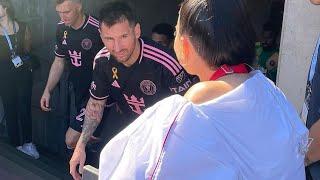 Singer Enisa Reaction After meeting Messi