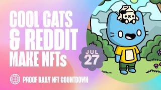 Cool Cats & Reddit Make NFTs | Genkai Cyberkongz on Ronin | $8K Photography NFT Sale