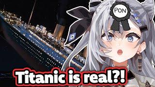 Zeta didn't know that Titanic is actually a real thing... 