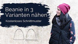 Beanie nähen (Mütze für Anfänger nähen)