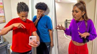 Boy Gets CAUGHT Going Through BIG SISTERS PHONE, He Instantly Regrets It