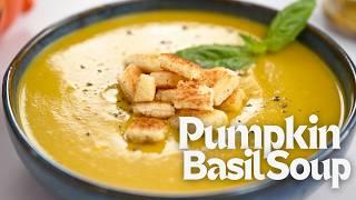 Pumpkin Basil Soup | Kaddu Ka Shorba | कद्दू का शोरबा घर पे बनाओ | Winter Soup | Kunal Kapur Recipes