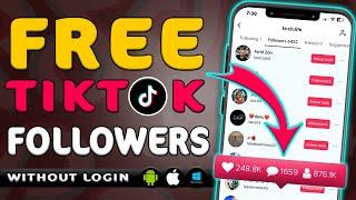  HOW TO GET FREE TIKTOK FOLLOWERS (2025) How to Increase Tiktok Followers - Free TikTok Followers