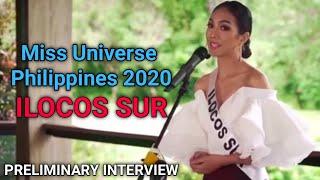 MISS UNIVERSE 2020 - ILOCOS SUR | PRELIMINARY INTERVIEW