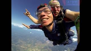 Chenglong Wang's Tandem skydive!