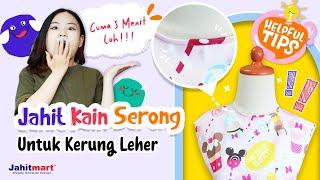 Cara Menjahit Kain Serong Pada Kerung Leher Baju Atau Rompok Cara Jahit Bisban Leher !