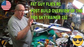 Fat Guy Flies Rc Post Build Overview of the FMS Sky Trainer 182