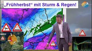 Frühherbst mit Sturm & Regen statt Frühsommer mit Sonne & Wärme. Wettervorhersage 10.-16.06.2024.