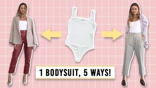 1 Bodysuit, 5 Ways | How To Style