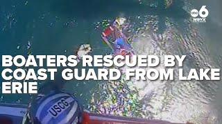 U.S. Coast Guard rescues 5 boaters from Lake Erie