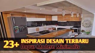 Desain Kitchen set minimalis - lemari dapur mini bar modern - idaman para ibu-ibu