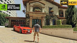 Grand Theft Auto V Enhanced (RTX 5090) RAY-TRACING Ultra MAX Graphics Gameplay [4K 60FPS HDR]