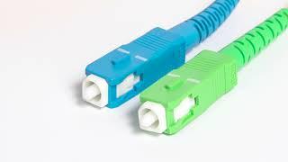 SC / APC PVC LSZH G657A Armored Fiber Optic Patch Cord 2.0mm 3.0mm