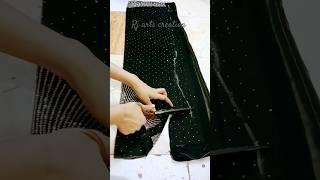 dress cutting with stitching tips online ##short# RJ arts creation #