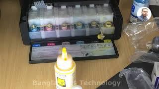 Epson L805 Printer Best Original Ink Refill Six Color  Ink Tank Refill