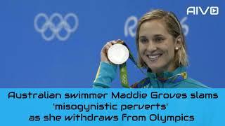 AIVO.AI - Australian swimmer Maddie Groves slams 'misogynistic perverts'