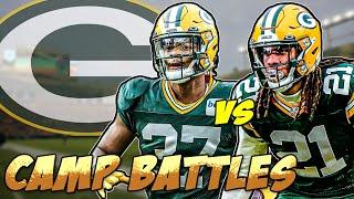 Top 5 Training Camp BATTLES for the Packers!!