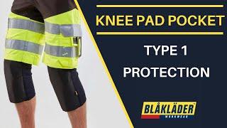 Blaklader Knee Pad Pockets - Type 1 Knee Protection