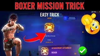 Boxer Achievement Mission Free Fire | How To Complete Achievement Mission In 1 Day Free Fire