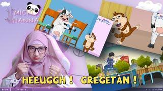 Makin ngeselin makin ngakak ! Reaction Animasi PODTOON | Michi Hanna Reaction.