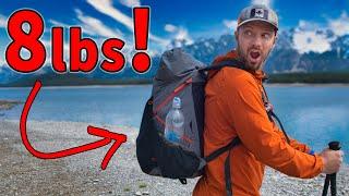 8lbs ULTRALIGHT BACKPACKING GEAR LIST // No Compromises