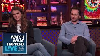 Matthew Rhys Drunkenly Asked For Keri Russell’s Number | WWHL