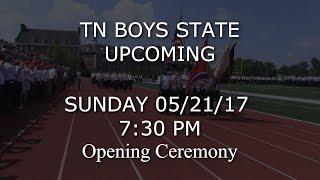 Opening Ceremony - 5/21/17 7:30 PM