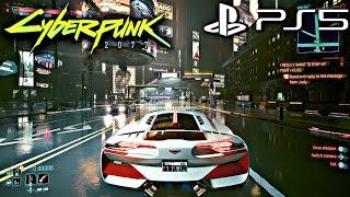 Cyberpunk 2077 Ray Tracing Mode - PS5 Gameplay