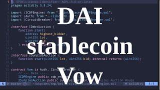 Vow | Rewrite DAI stablecoin | part 18