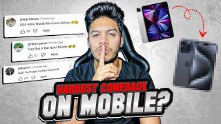 Hardest Comeback From iPad to MobileSmuk Op | PUBG MOBILE