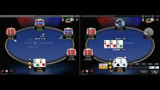 $25nl Fast Forward On Party Poker Live Play Session - Ratholing & Cashing Out Guaranteed