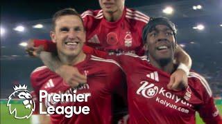 Chris Wood blasts Nottingham Forest 2-1 in front of Leicester City | Premier League | NBC Sports