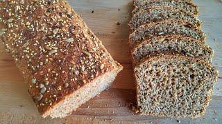 Deliciousnessly | Homemade Supermarket Bread| How to make Healthy Toast Bread at home