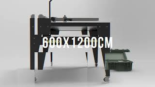 A plasma cutter like never before. ARCBRO CNC plasma cutting machine SPARK/60120Products